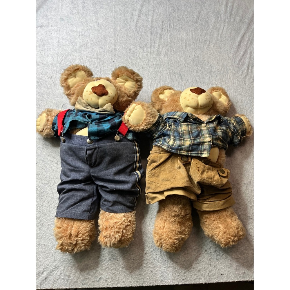 Furskins Appalachian‎ Artworks Teddy Bear Pair 1983 1984 Xavier Robert's lot 2